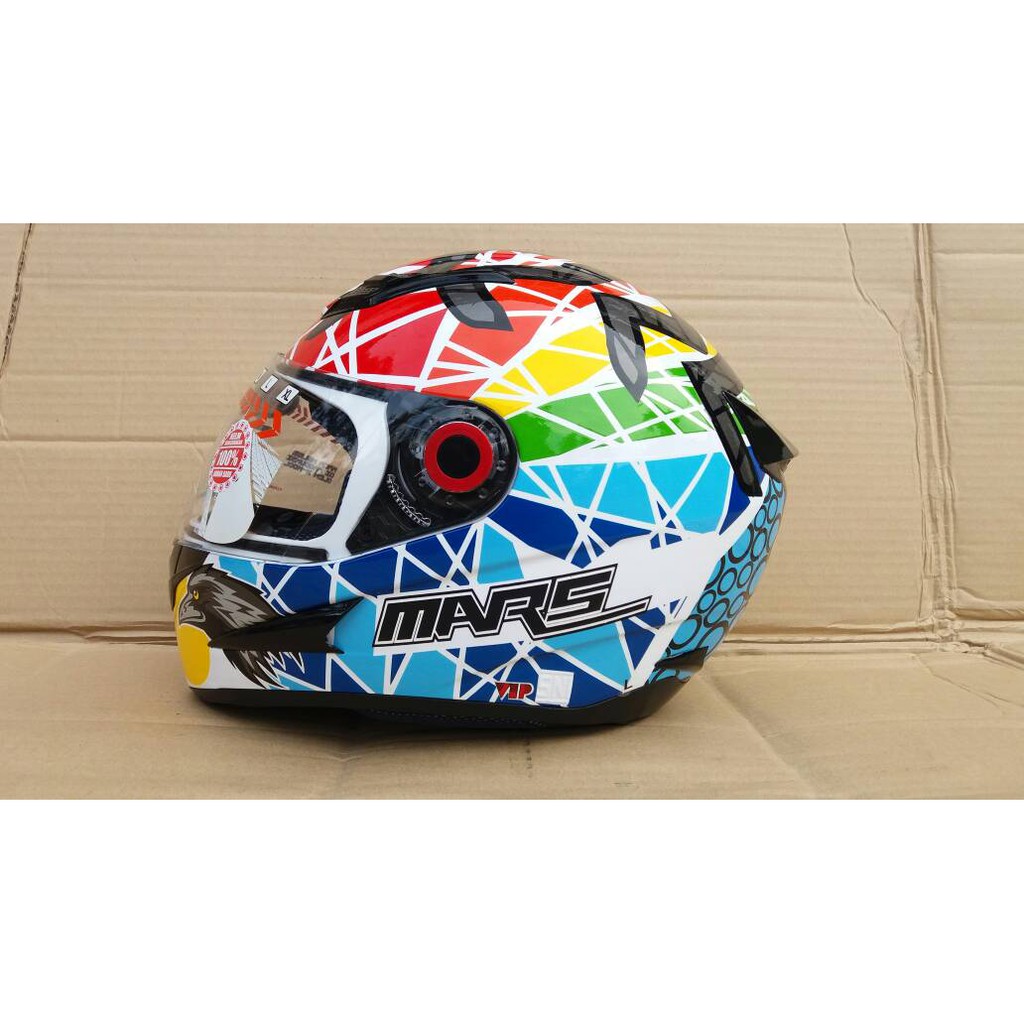 HM-2444 Oxy Full Face (Bukan Ink, Kyt, Agv, Zeus, Jpx) Murah