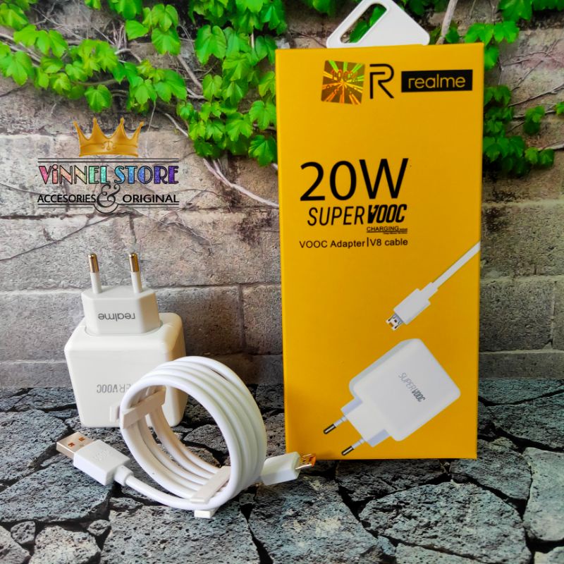 Charger  REALME  20W Super  VOOC 5v-4A  Support OPPO