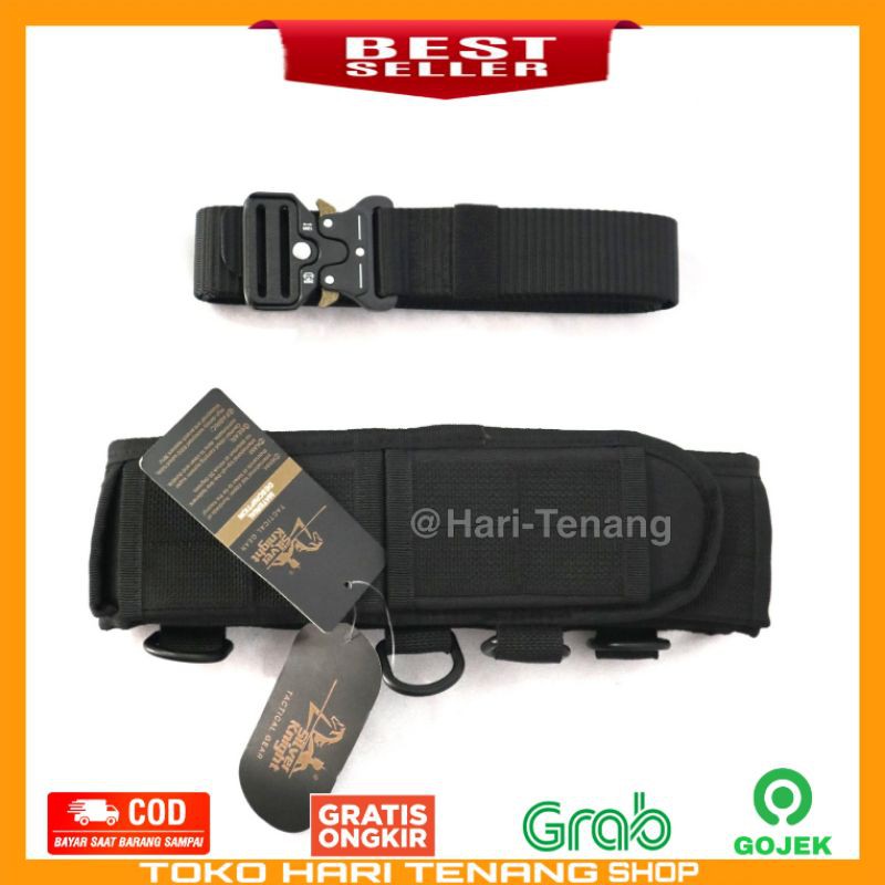 WARBELT/GESPER COBRA / PAKET GESPER DAN WARBELT HITAM