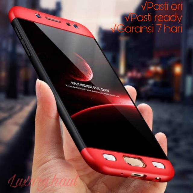 Hard Case 360 Samsung J3 J5 J7 Pro 2017 Full Cover Casing HP Case