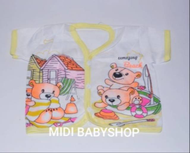 12 pcs Baju Bayi lengan pendek Perempuan Laki-laki Boboko Baby