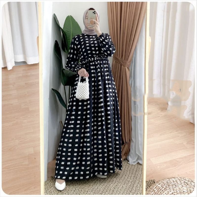 MIDI DRESS - HOME DRESS - GAMIS RAYON