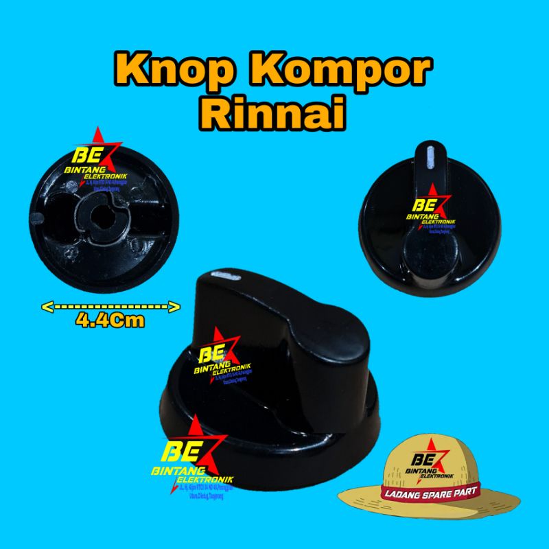 KNOP TOMBOL PUTARAN KOMPOR RINNAI BARU CETEKAN KOMPOR GAS RINAI BGX