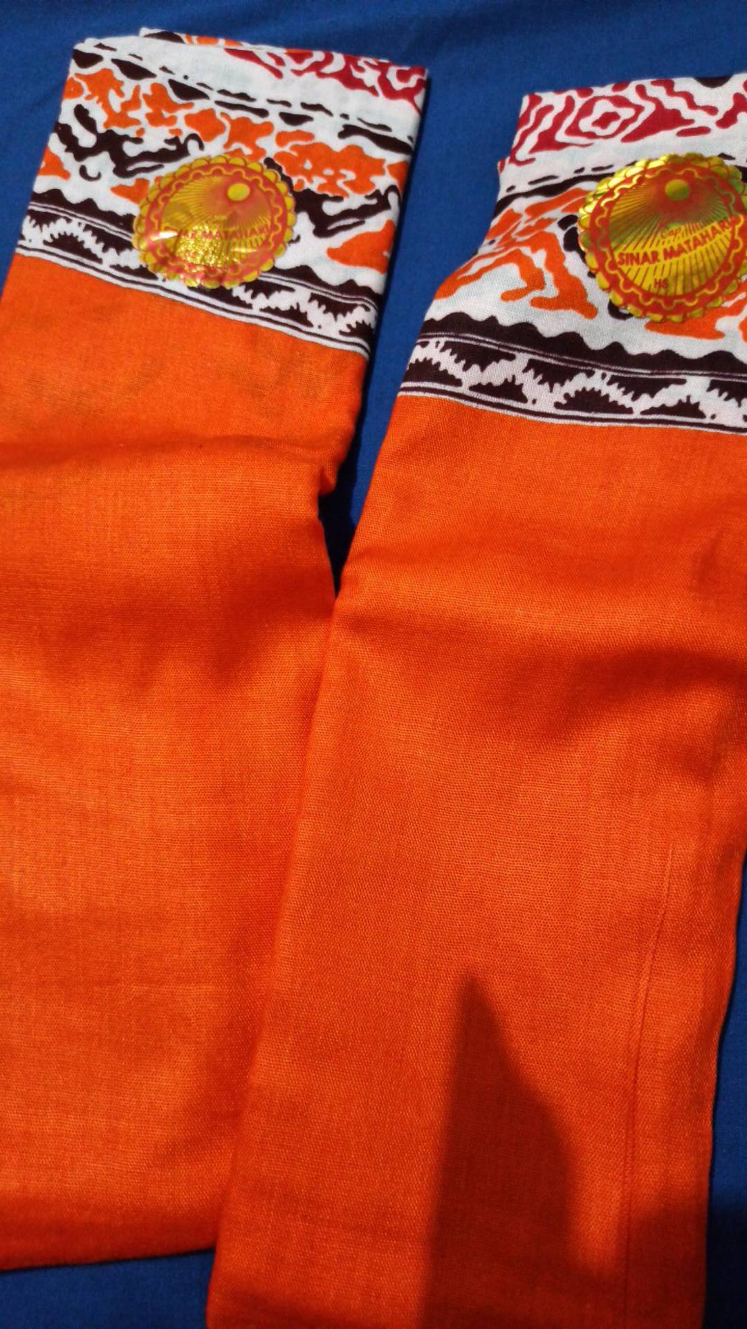 Selendang Tari Anak - Sampur Katun Batik Anak ( Banyak Pilihan Warna)