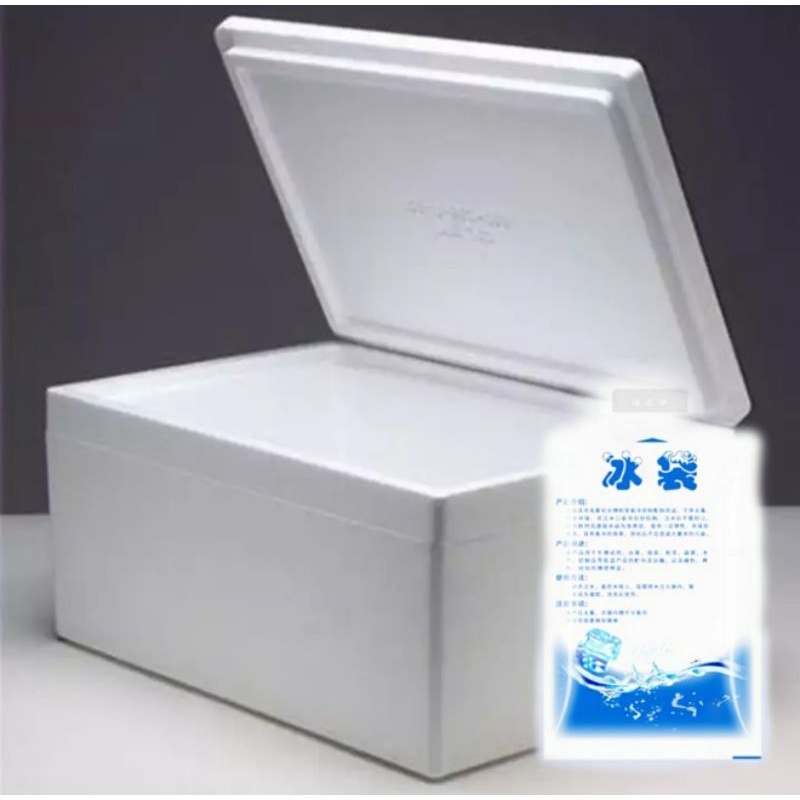 

Packaging Streafoam box dan ice gel