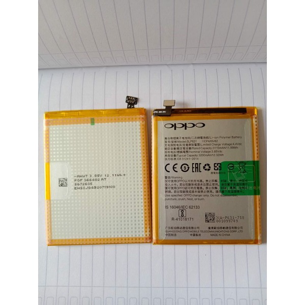 BATRE BATREI BATREY OPPO F3 BLP 631 ORIGINAL