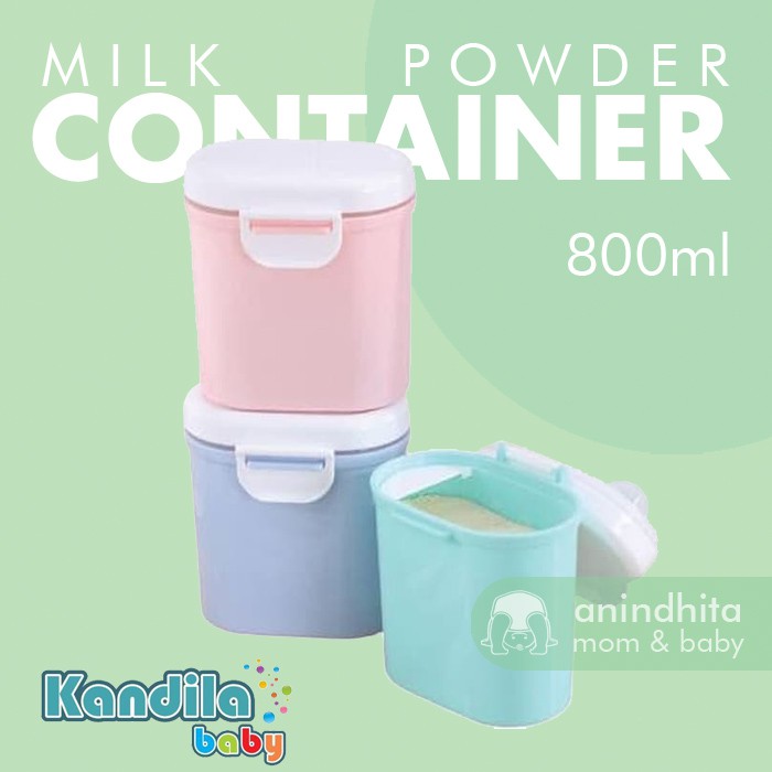 KANDILA Milk Compartment Large 800ml  Tempat Susu Bubuk Milk Container