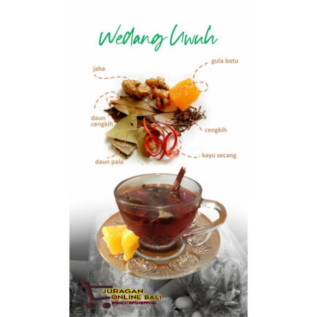 WEDANG UWUH Komplit langsung seduh / Minuman EMPON-EMPON EKSTRAK