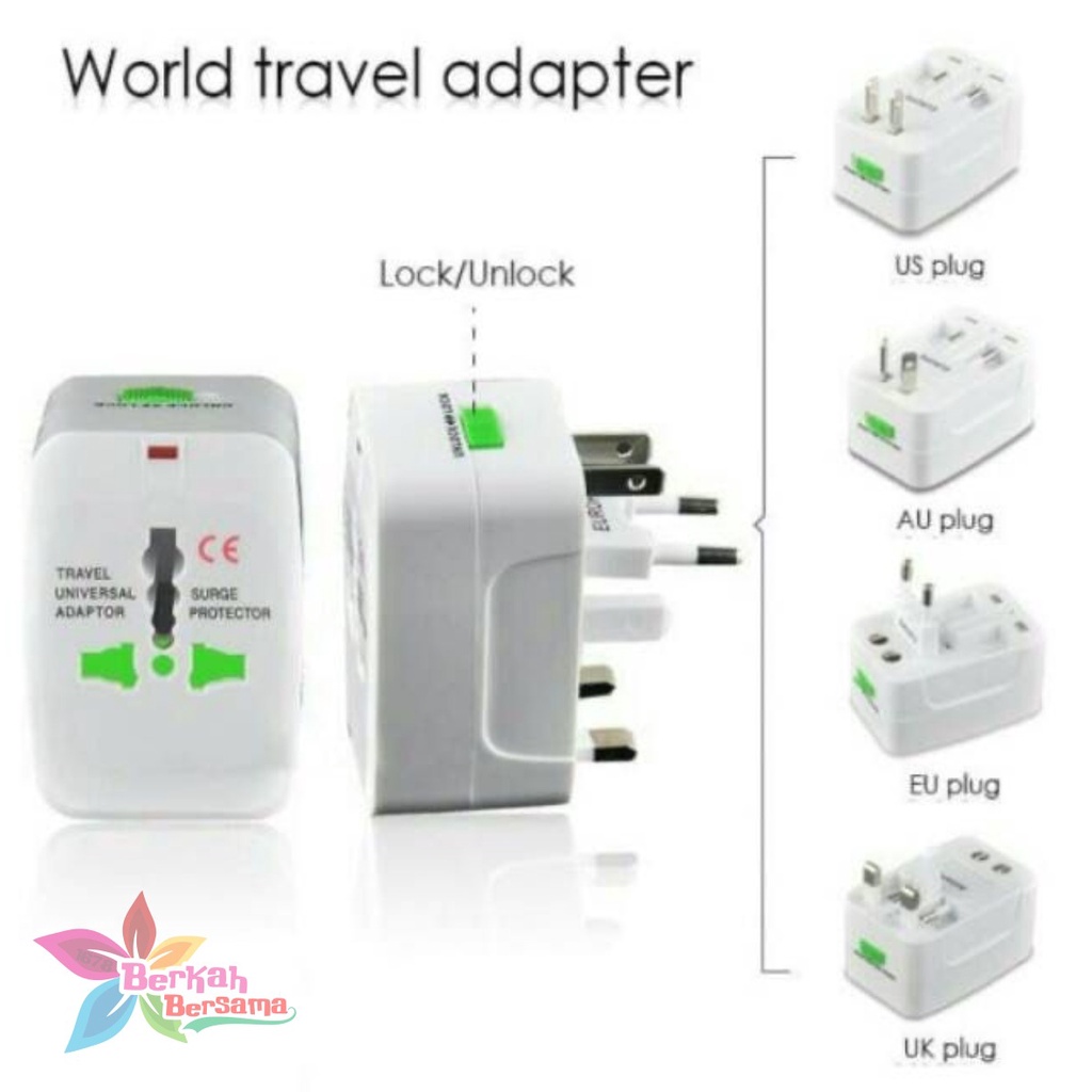 Travel Adaptor Internasional Colokan Universal BB7250