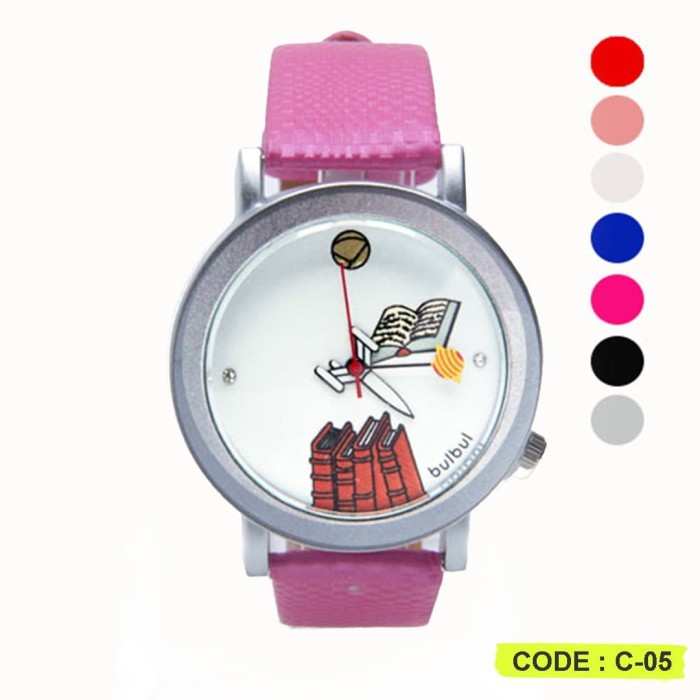 NEW Jam Tangan Wanita Fashionable Tredy Analog Generic C-05