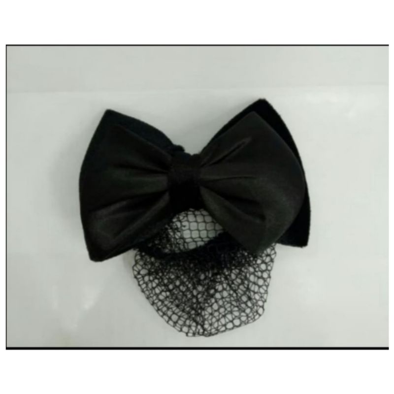 JEPITAN SANGGUL JEPIT CEPOL PITA HITAM