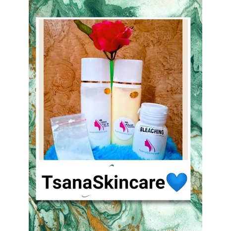 PEMUTIH BADAN AMPUH HB DOSIS TINGGI SIANG MALAM + BLEACHING BADAN TSANA SKINCARE