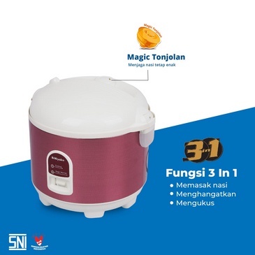 MAGIC COM MIYAKO MCM 528 SB MCM528SB TEFLON 1.8 LITER MURAH