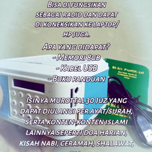 Speaker murottal quran