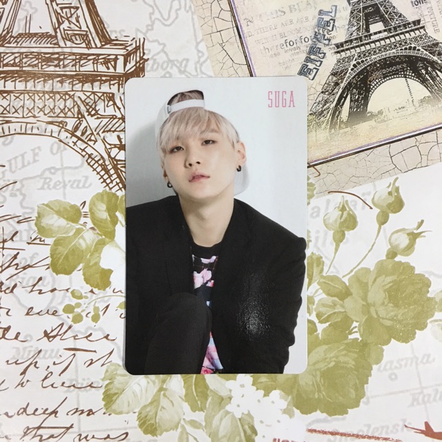 /UNSEALED/ BTS I Need U Suga Photocard