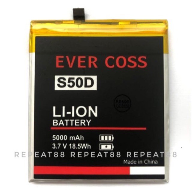 BATERAI EVERCOSS GENPRO X S50D BATRAI BATTERY BATRE HP