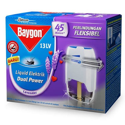 BAYGON Liquid Electric Lavender Dual Power Set 33 ml