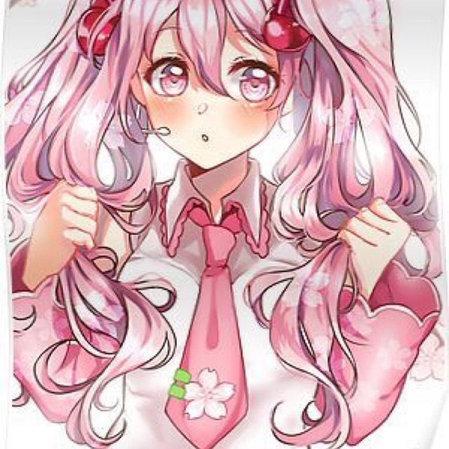 Miku Hatsune Sakura Costume 《 preloved 》 - L fit to XL