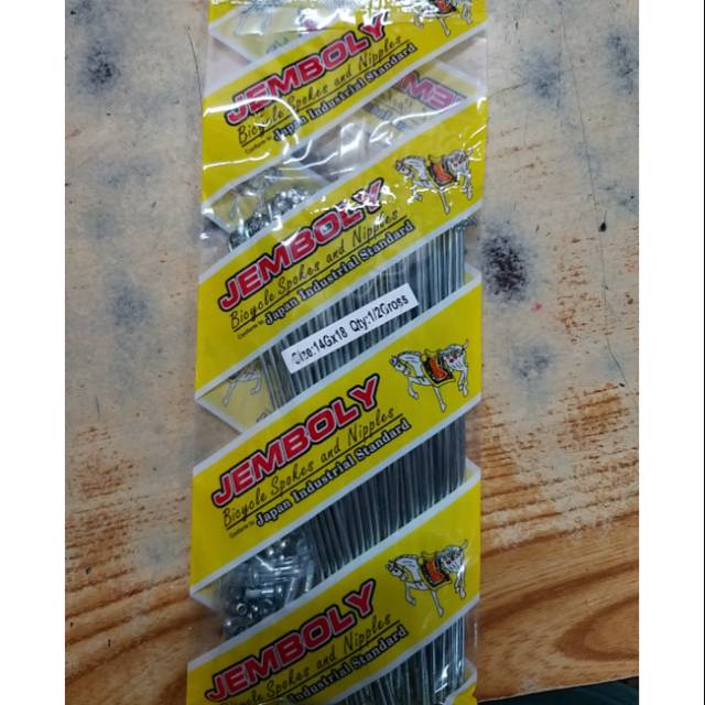 Spak sepeda 18 /Ruji sepeda 18 / Jari jari sepeda ukuran 18