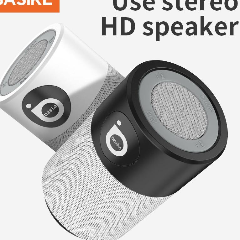 ✨Paling Dicari✨ BASIKE speaker bluetooth Portable aktif Mini HiFi Wireless Stereo bass polytron karaoke Kecil TF Card Support original  ✅ ✅