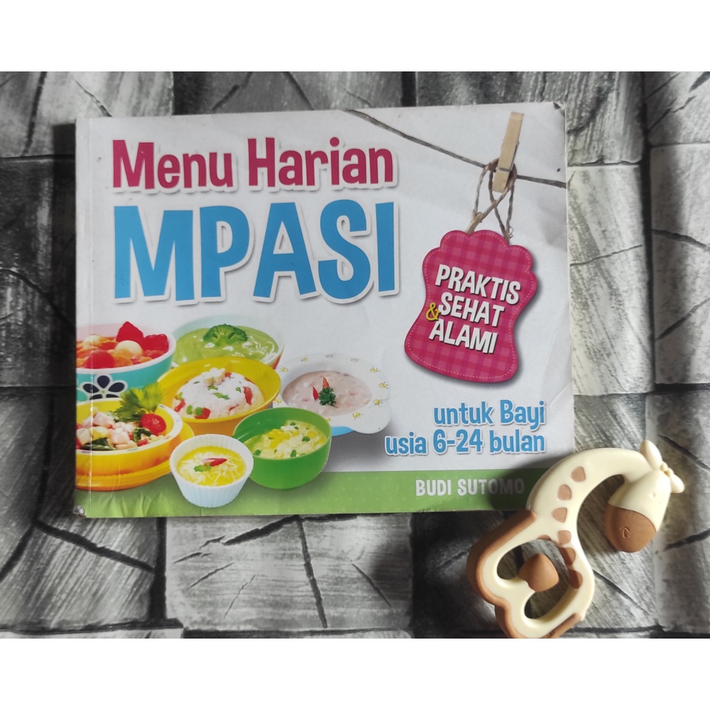 Buku Menu harian MPASI