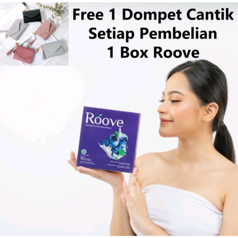 (Free Dompet)ROOVE COLLAGEN BLUEBERRY DRINK ORIGINAL