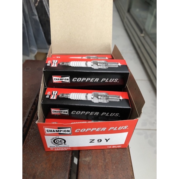 BUSI CHAMPION Z9Y BUSI MOTOR BEBEK MOTOR MATIC ORIGINAL CHAMPION