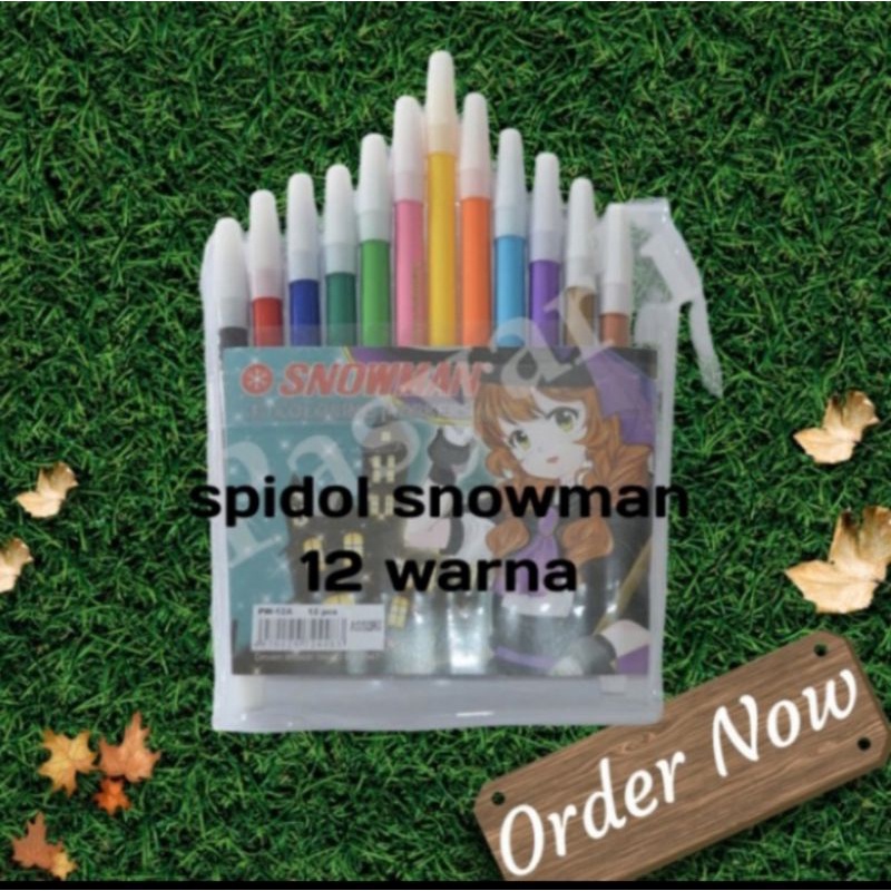 

SPIDOL KECIL 12 WARNA