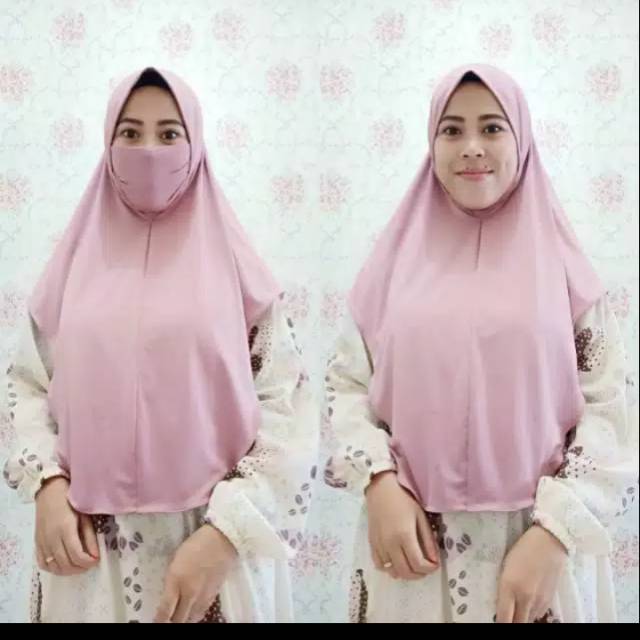 Hijab masker/jilbab masker/jilbab jersey