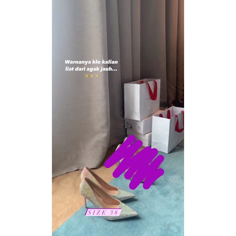 Mandy's Shoes Snow Heels White Champange size 38