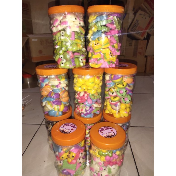 500gr Coklat karakter idul fitri kiloan 1/2kg mix semua bentuk cokelat lebaran