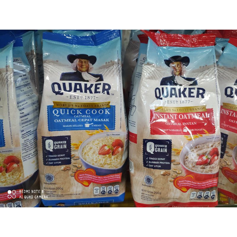 

Quaker Instan Oatmeal 200 gram