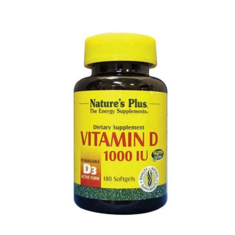 Nature's plus vitamin D3 1000iu