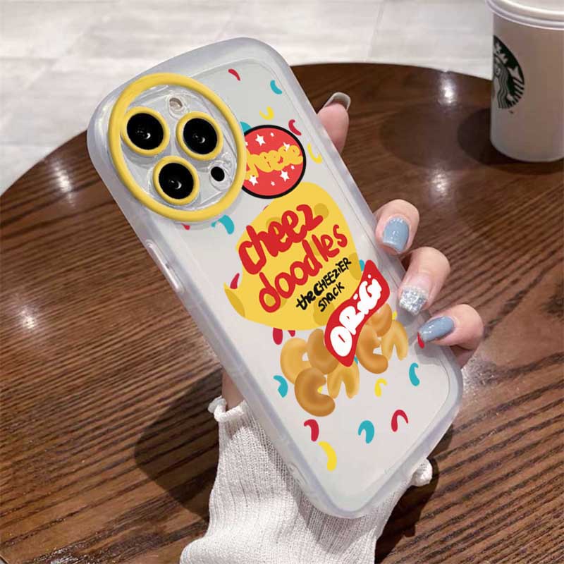 Soft Case Bahan Silikon Desain Doodle Cheese Untuk Samsung A13 A02S A03 A03S A23 A30S A11 A12 A51 A30 A50 A52 A20S A10S M11 M12 J7 PRIME J7 PRO J4 PLUS