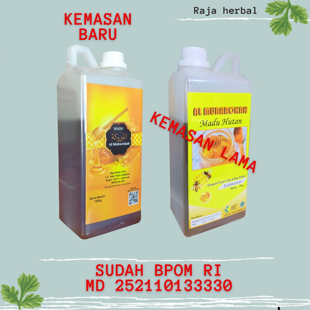 HARGA PROMO 5 Madu Hutan Kalimantan 1 kg Al Mubarokah