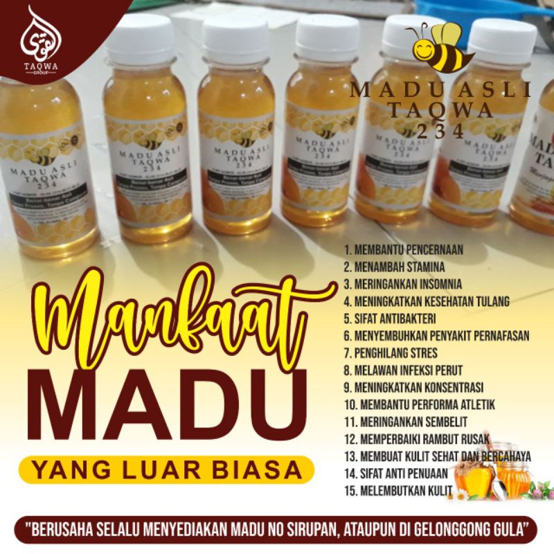 

madu asli taqwa madu berkwalitas