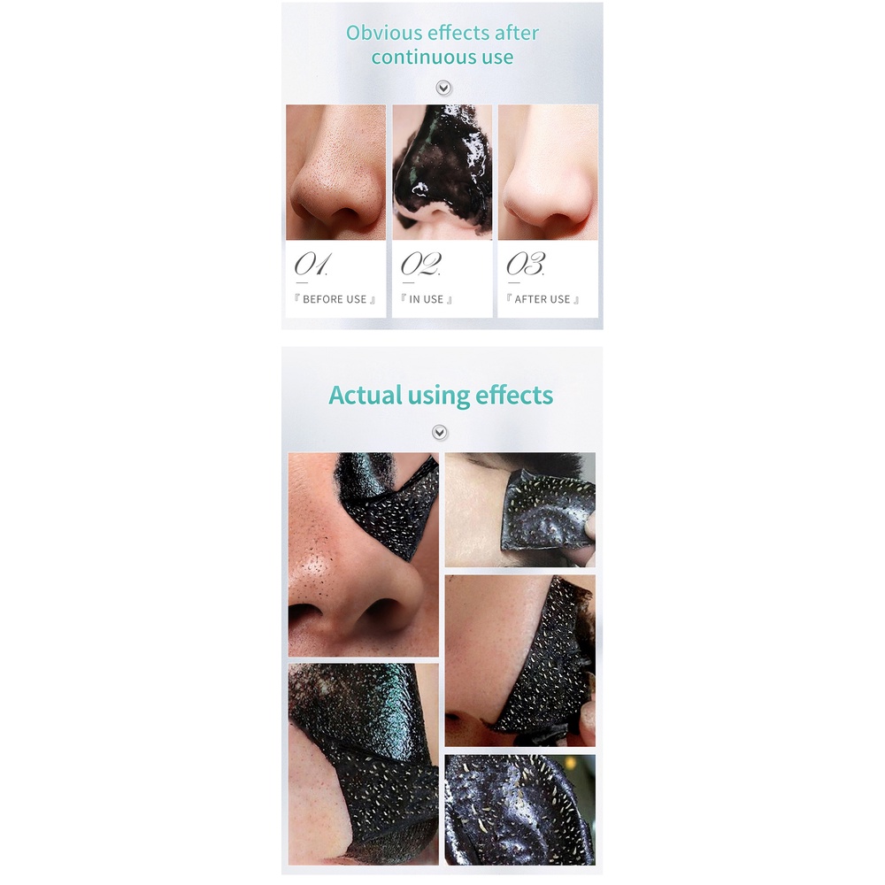 LANBENA Masker Komedo Bamboo Charcoal Blackhead Remover Mask clay mask masker Wajah Hidung - Pembersih Komedo