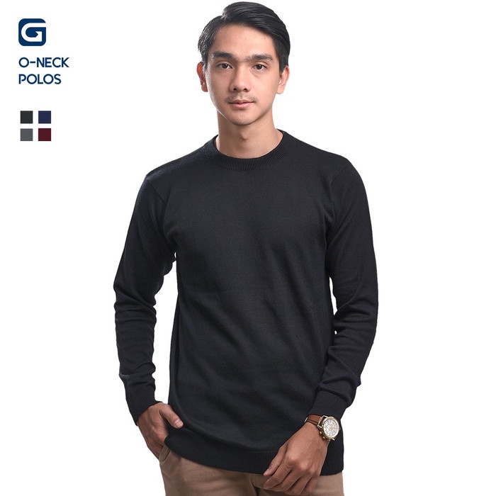 Sweater Rajut polos / sweater pria / rajut tebal