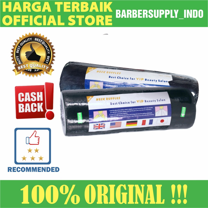 Neck Paper Tissue Leher Tisu Leher Tisu Leher Neck Tape Hitam