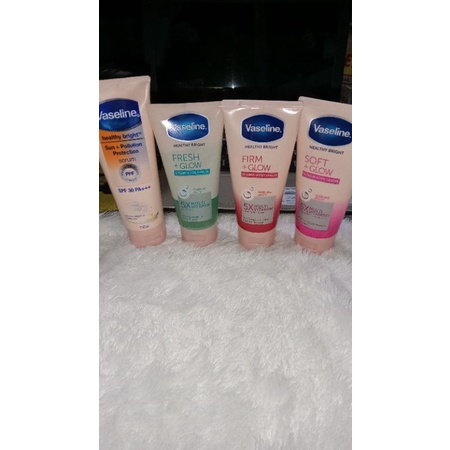 vaseline body serum fresh glow/vaseline body serum firm glow/vaseline body serum soft glow/vaseline 