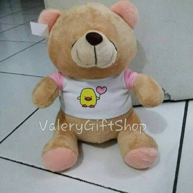 Boneka Beruang Teddy Bear Forever Friend FF Kaos Bebek