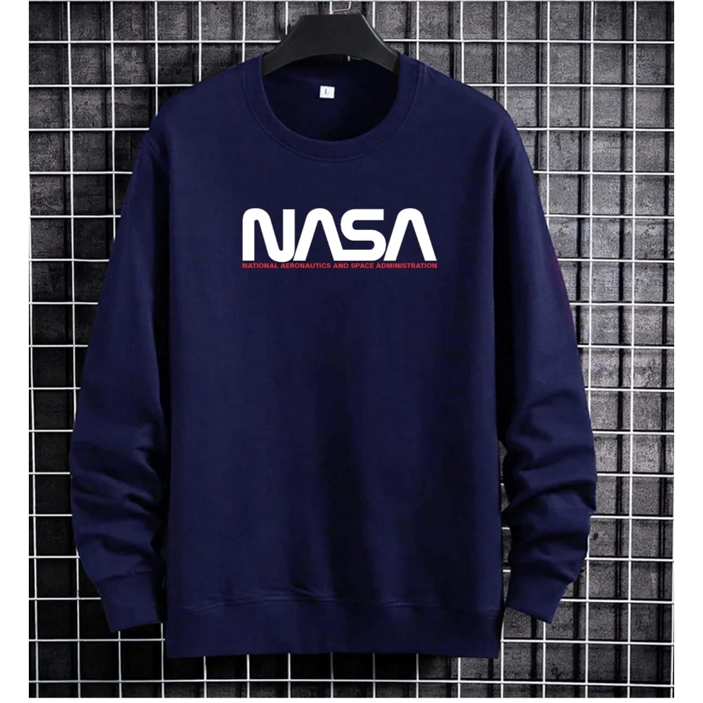 COD SWATSHITBAJU PRIA LENGAN PANJANG/BAJU TREN NA-SA/BAJU DISTRO/BAJU WANITA PRIA DISTRO/BAJU TERLAR