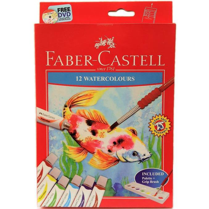 

Best Seller! Cat Air Faber Castell 12 Warna Termasuk Palet Dan Kuas Murah