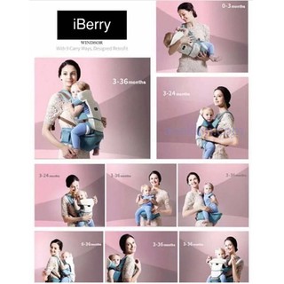 elle 9 in 1 baby carrier