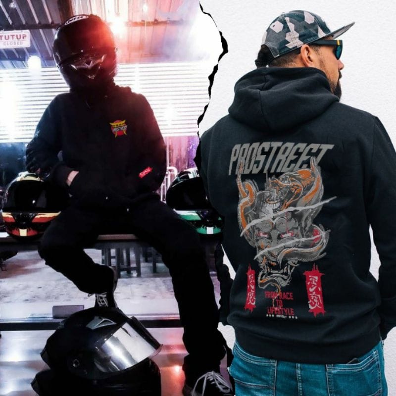 PROMO!! Jaket Racing / Hoodie Sunmori Pria Wanita Unisex Tebal Bisa COD