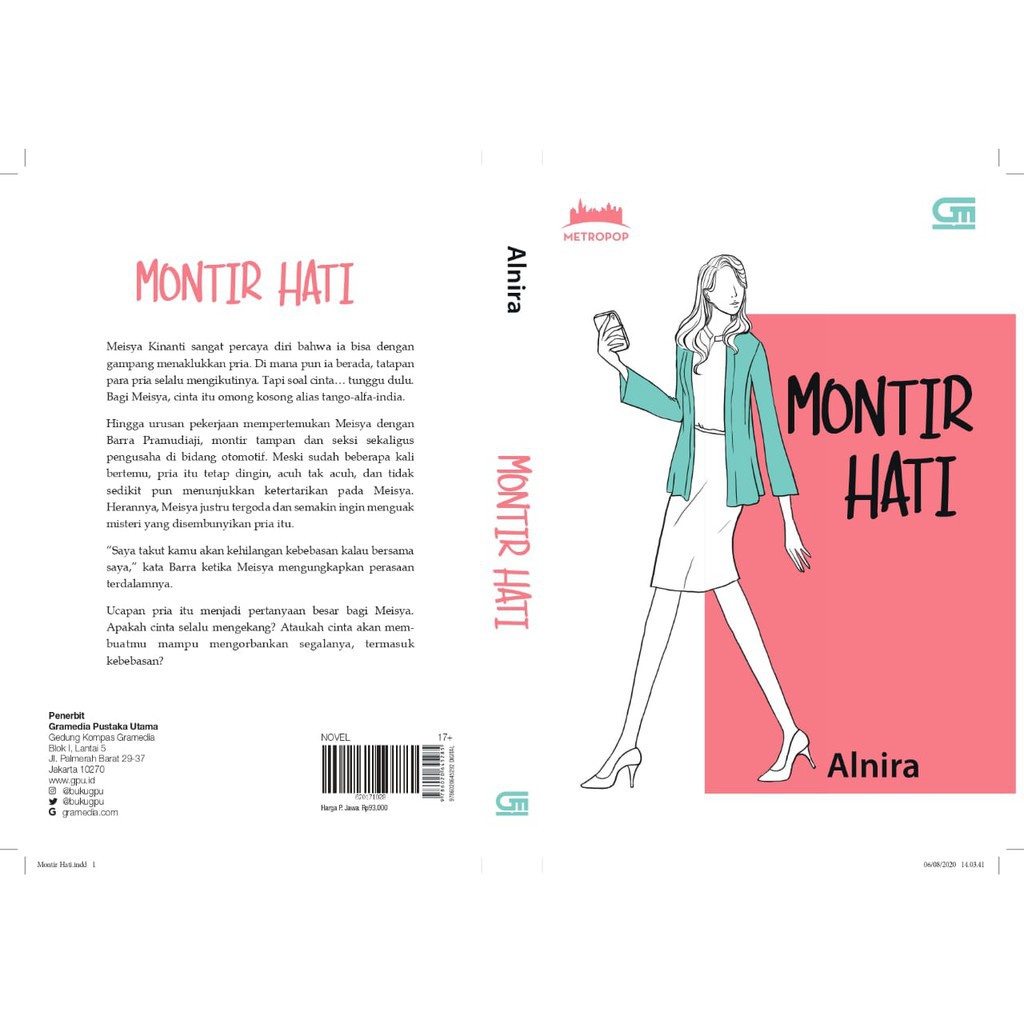Novel Montir Hati Karya Alnira Shopee Indonesia