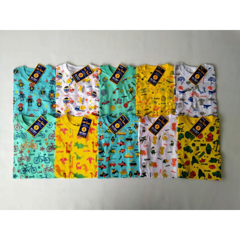 kaos anak full print zizi kids
