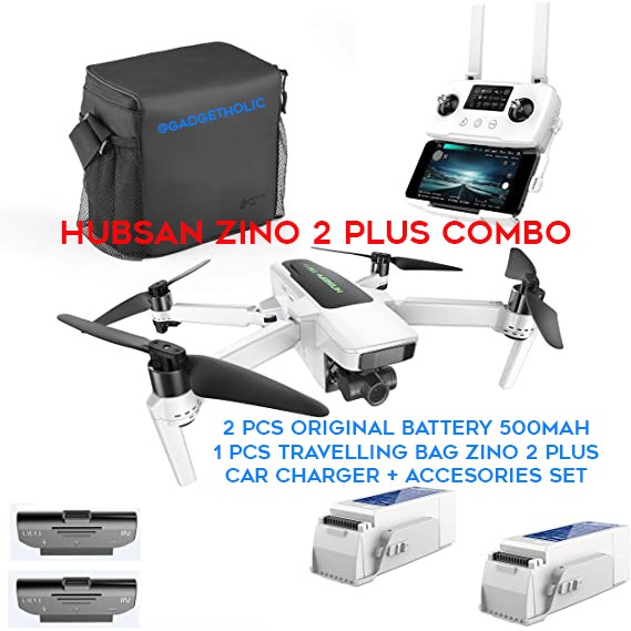 Hubsan Zino 2 plus New Gimbal 9km 4K Movie sensor 120fps