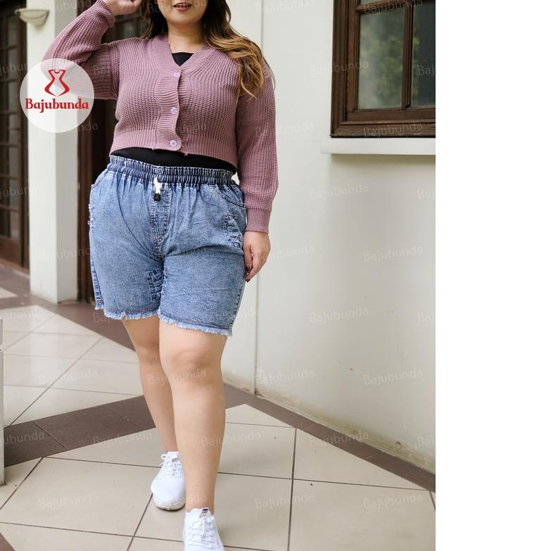 ☑ CARDIGAN JUMBO / CARDIGAN BIG SIZE / CARDIGAN WANITA / CARDIGAN RAJUT / BAJU JUMBO WANITA / CROP B