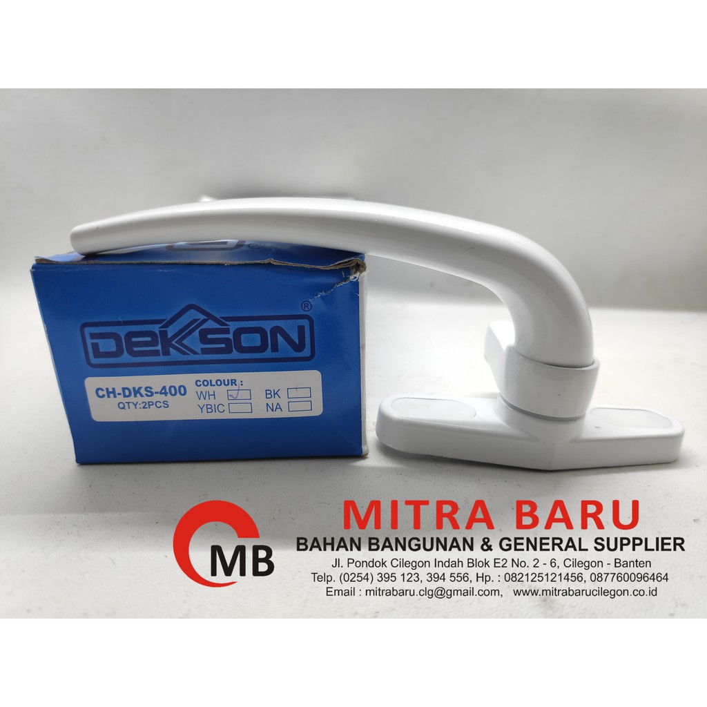 Dekson CH-DKS-400 - Casement Handle - Kunci Pintu Alumunium